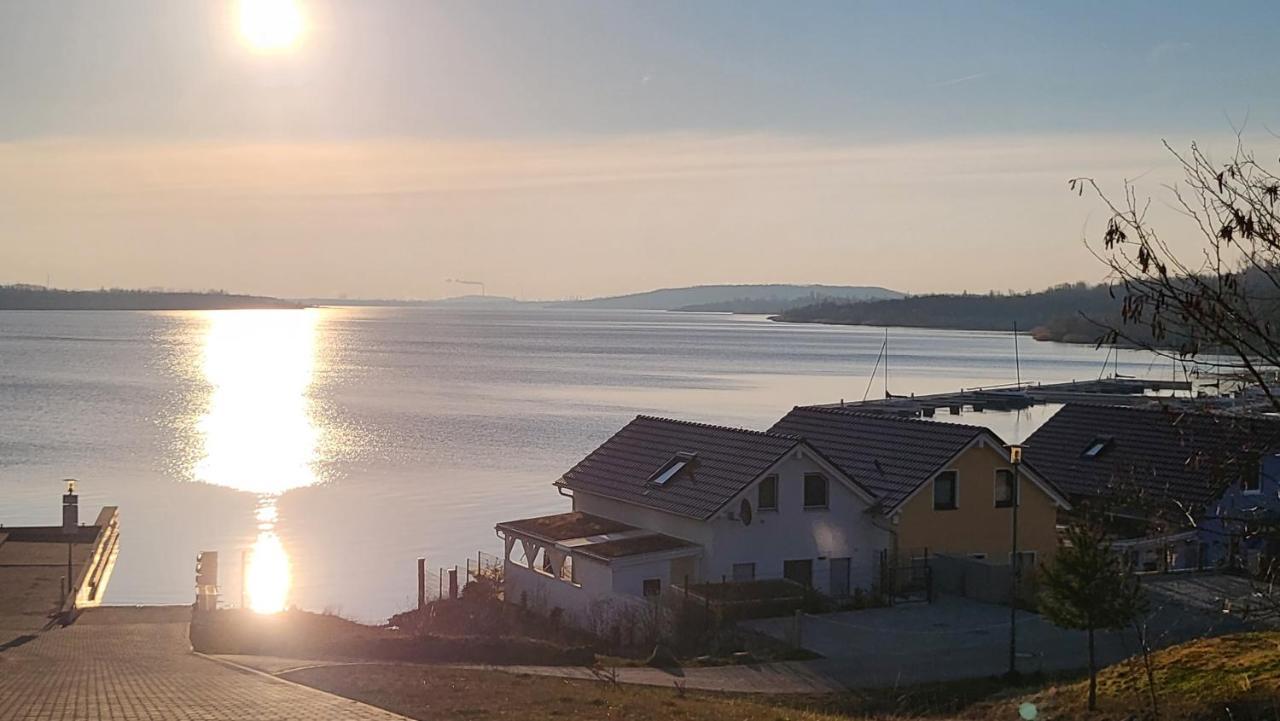 Seehaus Pippa Mit Sauna And Whirlpool Direkt Am See Mucheln ภายนอก รูปภาพ